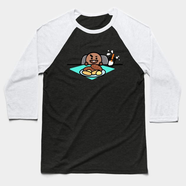 Shooky Baseball T-Shirt by berparkdesign